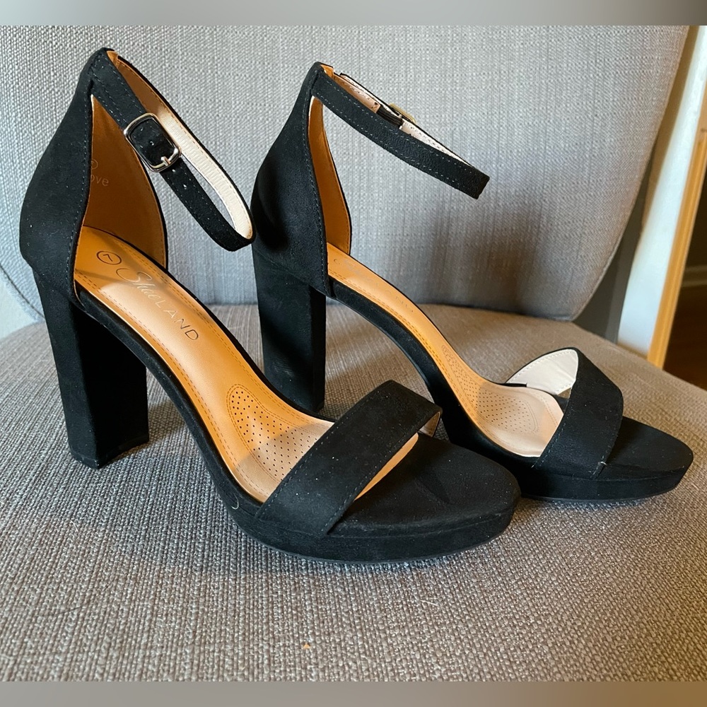 Black heels